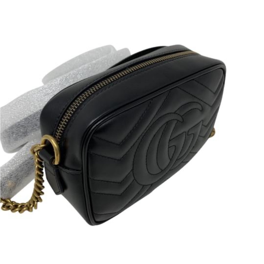 Authentic GG Marmont matelassé mini bag - Picture 6 of 12